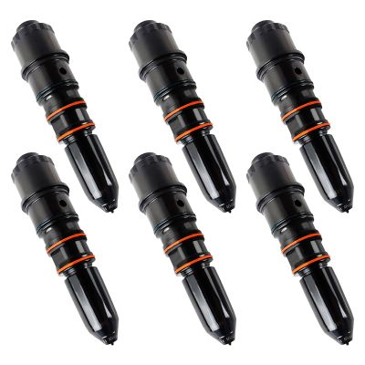 DoraKvi 6-Pieces 3054228 C3054228 Fuel Injector Compatible with Cummins NH 855 NT 855 Truck VTA 1710 Engine