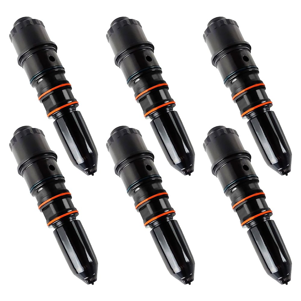 DoraKvi 6-Pieces 3054228 C3054228 Fuel Injector Compatible with Cummins NH 855 NT 855 Truck VTA 1710 Engine