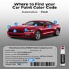 EVOOOR RR Ruby Red Metallic Tricoat Touch Up Paint for Ford Exact Match 2 in 1 Paint Pen for Chips and Nicks Repair view 3