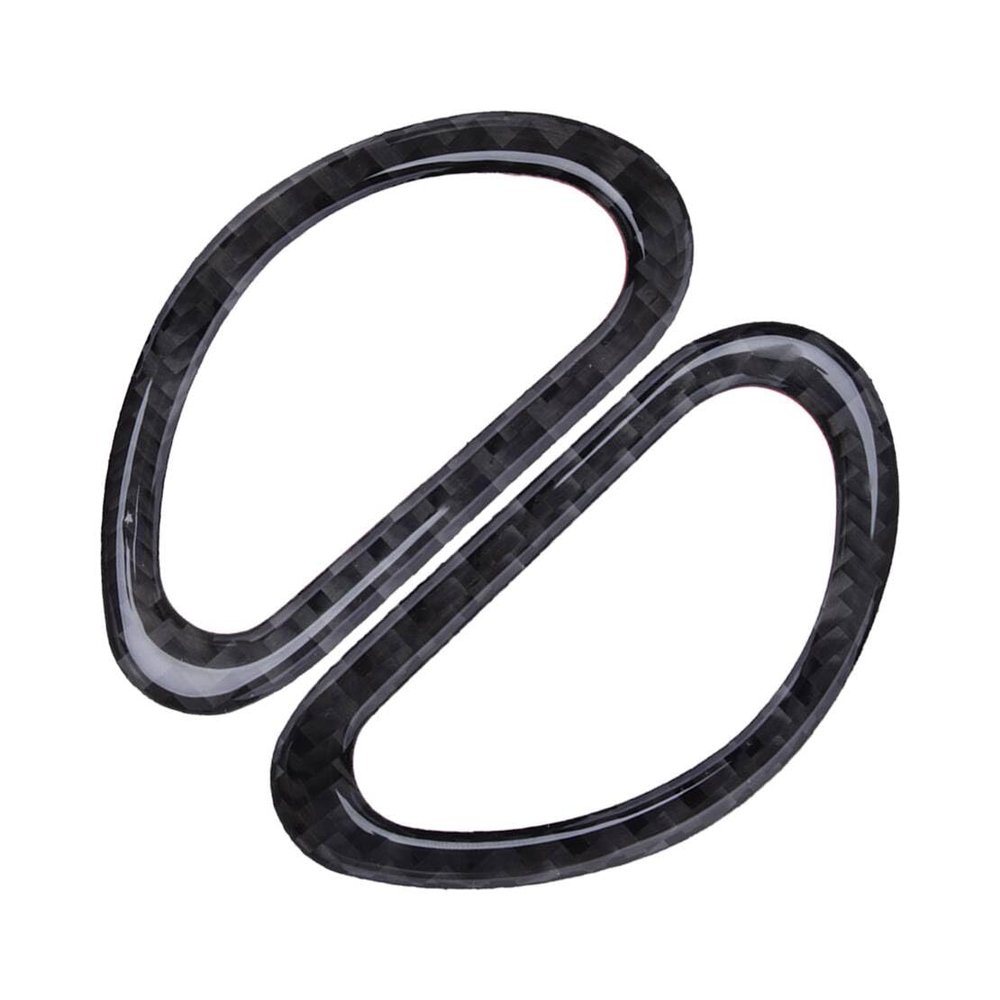 ciciTree 1 Pair Carbon Fiber Dashboard Air Vent Outlet Cover Trim Compatible for Ford Mustang Convertible 2001-2004