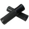 MotorToGo Black CNC Aluminum 7/8" Handlebar Open-End Rubber Gel Grips for 2000 Kawasaki Super Sherpa 250 KL250G view 1