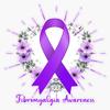 Magnet Fibromyalgia Awareness Magnetic Vinyl Sticker 5" view 1