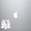 Lotus Flower Yin Yang Decal Vinyl Sticker, Truck, Window, Bumper Decal for Laptop, Phone, Home Decoration, Funny Designs, Made in The USA view 2