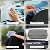 PEMOTech Car Window Shades for Baby8 Suction Cups & Static Cling 2 Pack-21"x14" Side Window Cover for Child,Certified Sunshades for Kids to Block 99.9% UVR, Sun Shade Universal Fit Most of Cars view 2