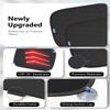 PEMOTech Car Window Shades for Baby8 Suction Cups & Static Cling 2 Pack-21"x14" Side Window Cover for Child,Certified Sunshades for Kids to Block 99.9% UVR, Sun Shade Universal Fit Most of Cars view 3
