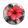 Red Hibiscus Spare Tire Cover Weatherproof Universal Wheel Protectors Dustproof Spare Wheel Covers Travel Trailer Camper Tire Covers Car Accessories 14 inch view 2