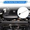 VekAuto 1 Pin No.61890413 Starter Motor Connector for Toyota 4RUNNER 4.7L V8 2003-2009 Engine Starter Motor Plug Pigtail Harness Black 1 Pcs view 3