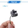 VekAuto 1 Pin No.61890413 Starter Motor Connector for Toyota 4RUNNER 4.7L V8 2003-2009 Engine Starter Motor Plug Pigtail Harness Black 1 Pcs view 4