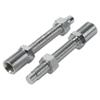 Dawn Jade Rear Adjustable Lowering 1" 2" Slamp Drop Kit For Harley Davidson FLST FXST -(1045 Steel) -(Chrome) RAL12SDKF0HSFF WangD0712 view 2