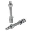 Dawn Jade Rear Adjustable Lowering 1" 2" Slamp Drop Kit For Harley Davidson FLST FXST -(1045 Steel) -(Chrome) RAL12SDKF0HSFF WangD0712 view 3