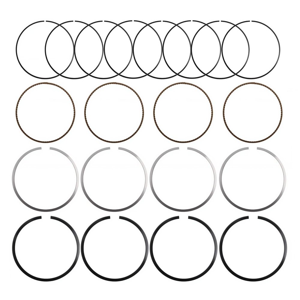 STD Engine Piston Ring Set Compatible with Buick Encore & Chevy Cruze Sonic 1.4L L4 DOHC 16V 2011-2015, Replaces 25195065 55571045, High-Performance Piston Rings for Enhanced Engine Durability