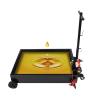 Fenjidrop 20 Gallon Oil Drain Pan with Pump, Heavy Duty Low Profile Drain Pan with 8' Hose, 110V Electric Pump with Swivel Casters for Cars, Trucks, SUVs, and Motorcycles (25 Gallon 7.2Ft) view 4