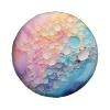 Colorful Blue Marble Tire Covers can Block UV Rays, Sunlight, Snow and rain. Tire Covers are Suitable for Both Cars and Trucks. view 2