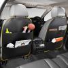 Sanwom Car Seat Back Protector for Kids - Backrest Protector Prevents Damage from Kicking, Universal Fit Seat Protector with Anti-Slip Design, Shields Against Scratches & Footprints view 1