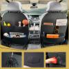 Sanwom Car Seat Back Protector for Kids - Backrest Protector Prevents Damage from Kicking, Universal Fit Seat Protector with Anti-Slip Design, Shields Against Scratches & Footprints view 3