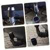 5pcs Universal Trailer Hitch Ball Covers Waterproof Black Protector view 3