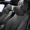 Automotive four-way adjustable headrests Compatible For Mercedes-Benz Audi mechanical headrests, tumbled leather headrests universal models(Carbon fiber d) view 2