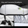 Custom Hail Proof Car Cover Compatible with Smart Fortwo 452 451 453 Covers All-Weather Protection Fit for Sedan,SUV,Hatchback with Reflective Strips for Night Parking Safety view 2