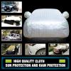 Custom Hail Proof Car Cover Compatible with Smart Fortwo 452 451 453 Covers All-Weather Protection Fit for Sedan,SUV,Hatchback with Reflective Strips for Night Parking Safety view 4