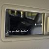 Set 2Pcs Give Em' H*ll Darling Rearview Mirror Decal Funny Sarcasm, Western, Motivation Decals, Water Bottle Laptop Sticker Vinyl Waterproof 4x0,6 Inches Decal Gift for Mom Dad Friend view 2