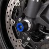 For G310RR G 310RR 2023-2024 Motorcycle CNC Front Rear Spindle Bobbins Axle Wheels Fork Sliders Crash Protector(Black) view 4