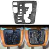 JKYUKU Real Quality Soft Carbon Fiber Car Center Console Gear Shift Trim Panel Compatible with Lexus RX330 2004 2005 2006 RX350 2006 2007 2008 2009 Accessories Black view 1