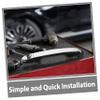 TOPPERFUN Car Exterior Door Handle for Trucks Durable Grab Handle Chrome Strip Front Left Driver Side Replacement for Select Models view 3
