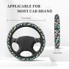 Universal 14.5-15 Inch Steering Wheel Cover Billiard Balls Pattern Anti-Slip Car Wheel Protector view 4