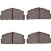 Replacement Brake Pad Set Front fits 1988 Yugo GVS (3000 Semi-Metallic Pads Required Hardware: 340-07000) view 1