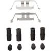 Replacement Brake Hardware Kit fits 2016-2018 BMW 330e Front view 1