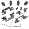 Replacement Brake Hardware Kit Front Compatible with 2005-2012 Nissan Pathfinder view 1