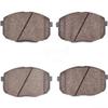 Replacement Brake Pad Set Compatible with 2012-2013, 2020-2023 Kia Forte5 Front view 1