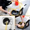 13 Feet Long Fuel Transfer Hose (ID 12.5mm * OD 17.5mm) Fuel Line Gas Tube with 4 Hose Clamps (HOSE-L) view 2