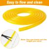 13 Feet Long Fuel Transfer Hose (ID 12.5mm * OD 17.5mm) Fuel Line Gas Tube with 4 Hose Clamps (HOSE-L) view 4