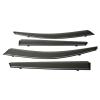 Car Window Visor Compatible with Seat Ateca MK1-KH7 2016 2017 2018 2019 2020 2021 2022 Window Sun Visor Wind Rain Shield Deflector view 2