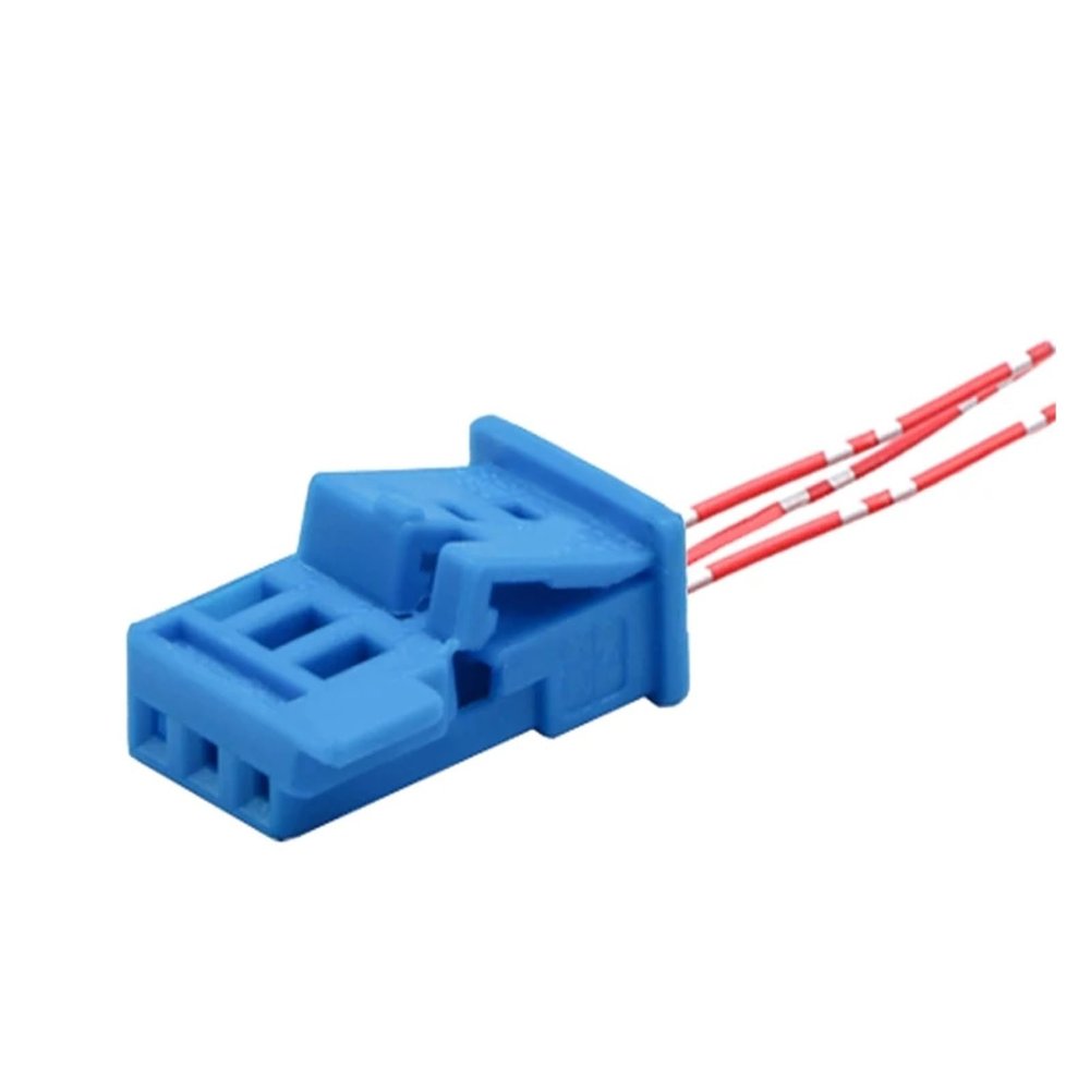 1/2 3 4 Pin 1-968700-1 1355620-1 Auto Stereo Connector Speaker Plug Treble Plug Rain Strip Line Socket(3p female blue)