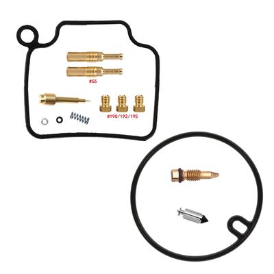 VTX 1300 VTX1300 2003-2009 Carburetor Repair Kit Single Carb VTX1300S VTX1300R VTX1300C Float Diaphragm Pump Parts (repair kit)