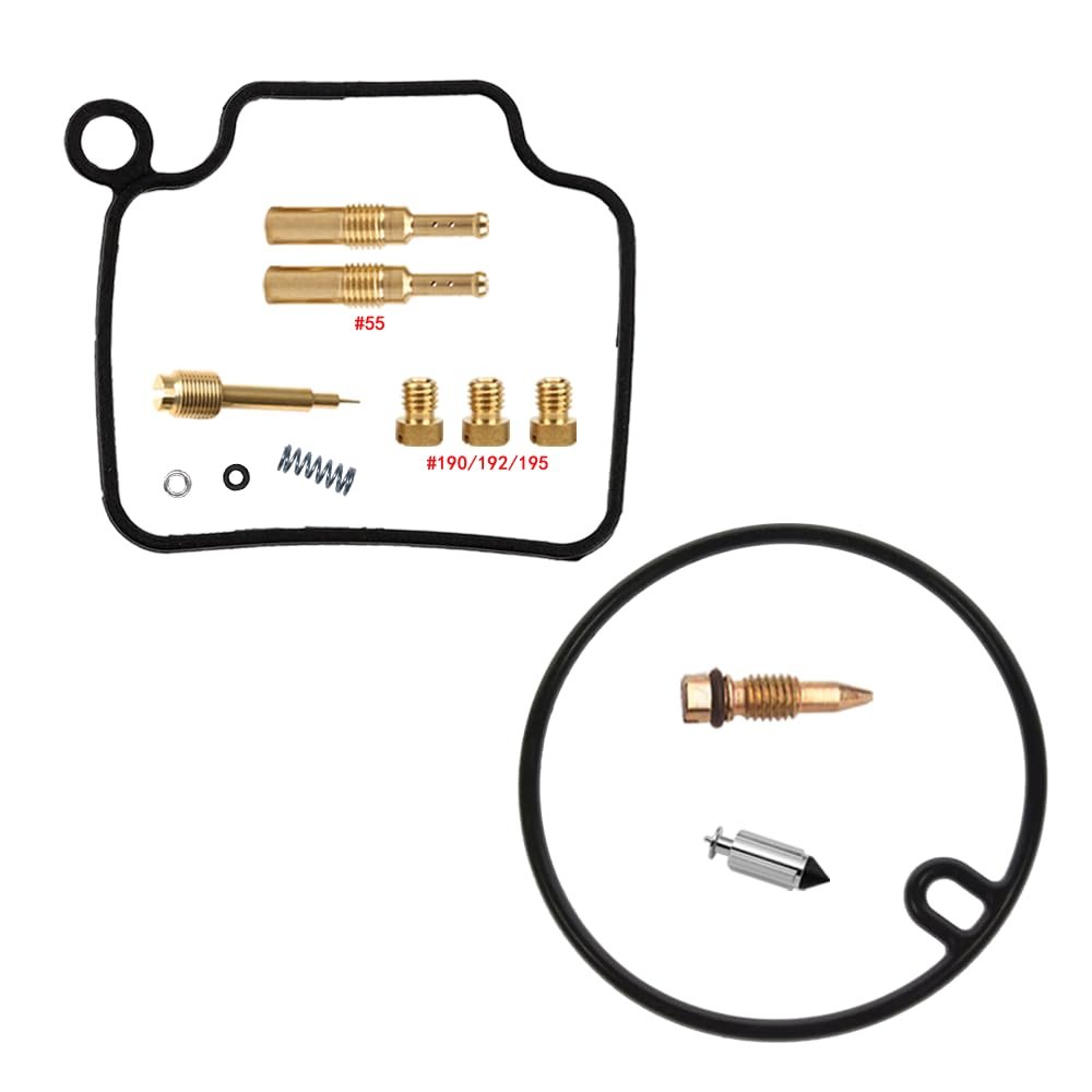 VTX 1300 VTX1300 2003-2009 Carburetor Repair Kit Single Carb VTX1300S VTX1300R VTX1300C Float Diaphragm Pump Parts (repair kit)