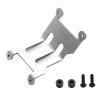 Roof Plate/Rear Skid Lower Plate Aluminum Alloy RC Upgrade Part Compatible for Tamiya 1/10 2WD BBX-01 BB01 view 4