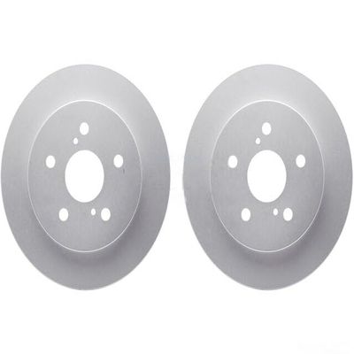 Replacement Brake Rotor Set Rear Compatible with 2018-2021 Lexus NX300