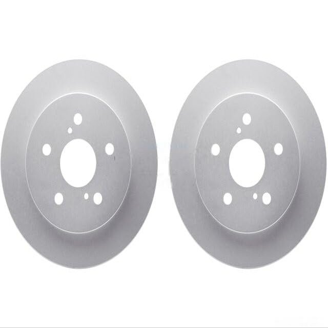 Replacement Brake Rotor Set Rear Compatible with 2018-2021 Lexus NX300