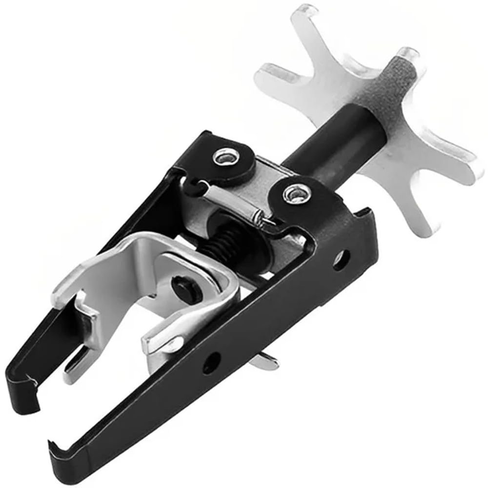 Tassteen 1 PCS Engine Overhead Valve Spring Compressor Valve Remover Installer Tool Black & Silver Plastic+Metal Valve Spring Keeper Tool
