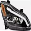 LED Head Lamp Black Driver Side Side for New Gen 2023+ T680 Replaces P54-6157-100L view 2