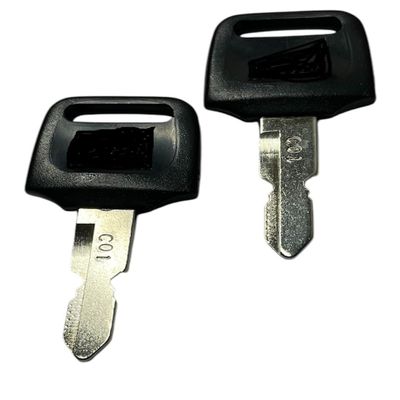 SafeCo Brands Keys for Honda Motorcycle ATV Pioneer with Key Code Series C00-C99 2-Keys (C17)
