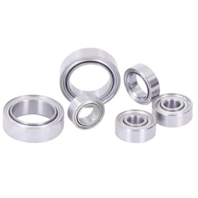NRMGMGT 10PCS Miniature Deep Groove Ball Bearing High Speed mr74mr106mr63mr128mr148 ZZ Bearing Steel(Mr63)