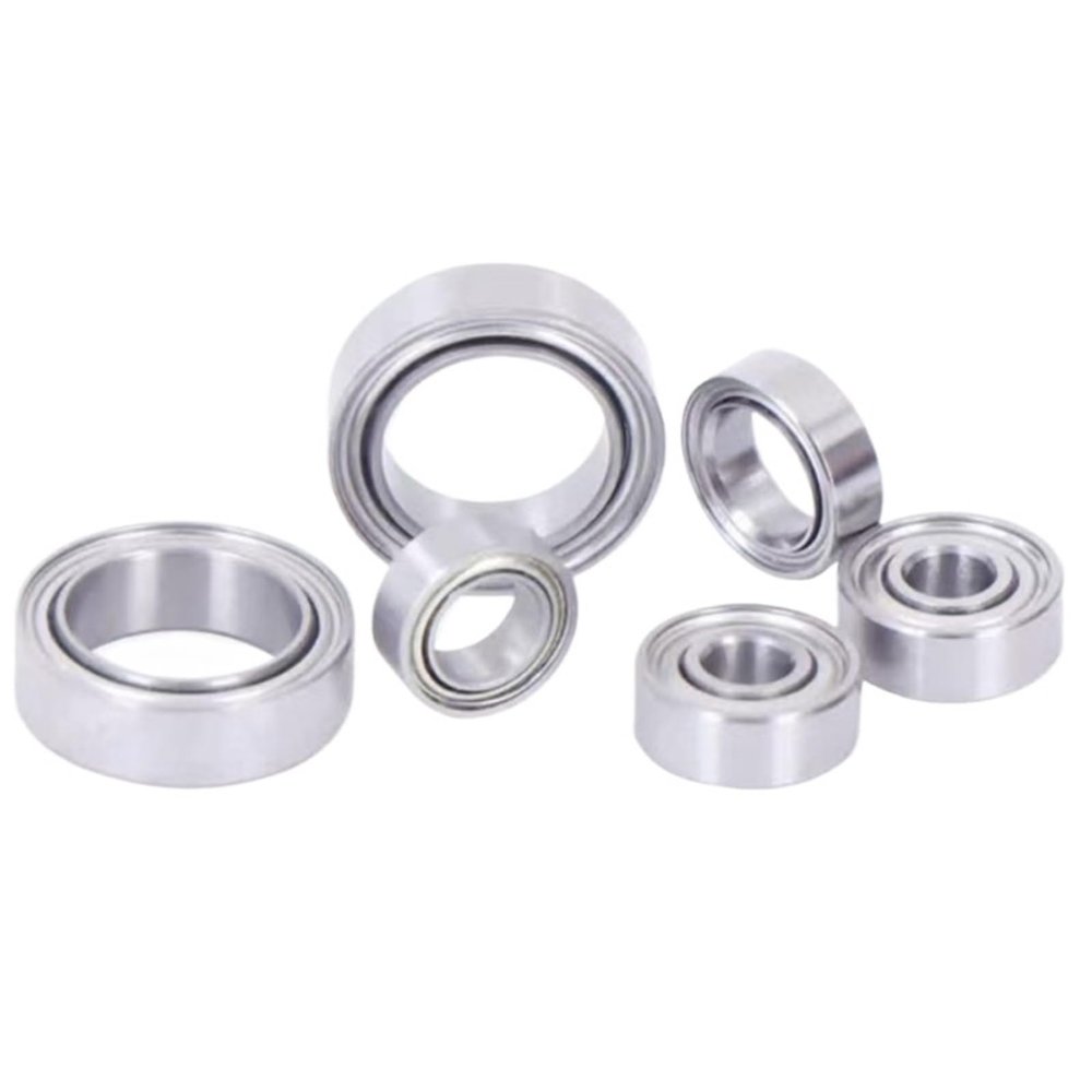 NRMGMGT 10PCS Miniature Deep Groove Ball Bearing High Speed mr74mr106mr63mr128mr148 ZZ Bearing Steel(Mr63)