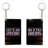 Let'S Go Felon 23 Inch Rectangular Keychain Custom Design Durable Fashionable view 2