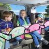 WENRENER 3PCS Kids Travel Tray for Airplane - Toddler Car Seat Table Tray, Road Trip Essentials for Boys & Girls, Carseat Lap Desk for Kids Road Trip Activities view 2