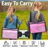 WENRENER 3PCS Kids Travel Tray for Airplane - Toddler Car Seat Table Tray, Road Trip Essentials for Boys & Girls, Carseat Lap Desk for Kids Road Trip Activities view 4