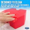 Optimum Big Red Sponge 2.0 Better Grip and Access Tight Spaces - Safe for All Paint Types, Use for Rinseless Car Wash and Car Wash Soap, Made in USA view 4
